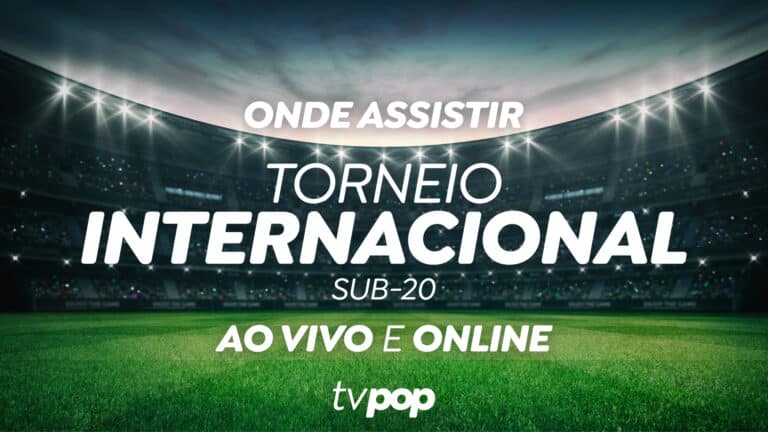 Arte das transmissões do Torneio Internacional Sub-20