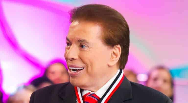 Foto do apresentador Silvio Santos