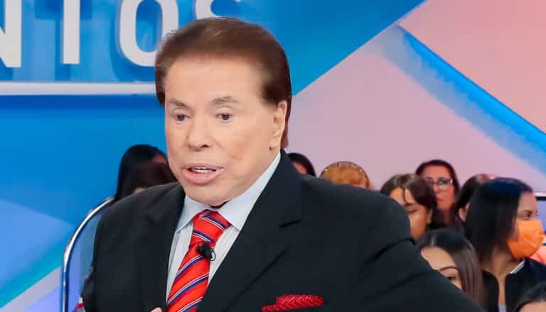 Foto do apresentador Silvio Santos