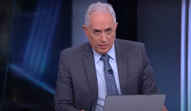 Foto de William Waack na CNN Brasil