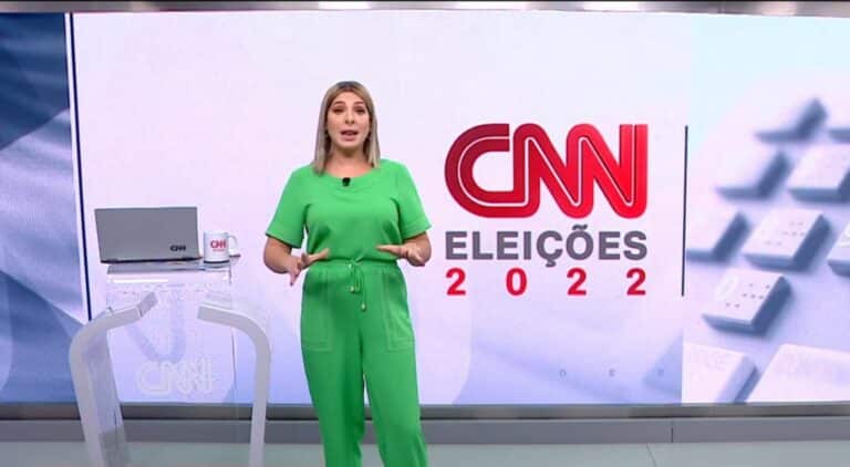 Foto de Daniela Lima, na CNN Brasil