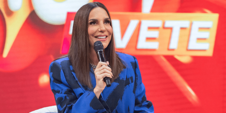 Foto da apresentadora Ivete Sangalo