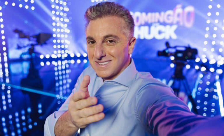 Foto do apresentador Luciano Huck