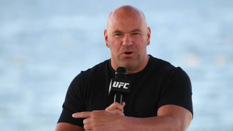 Imagem com foto de Dana White, dono do UFC