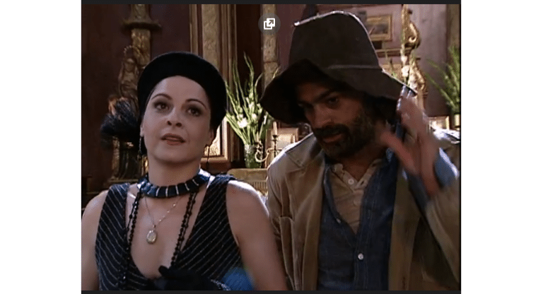 Petruchio avisará Marcela que quer fugir com ela e deixar Catarina criar o filho sozinha em O Cravo e a Rosa