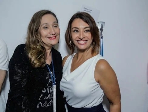 Foto de Catia Fonseca e Sonia Abrão