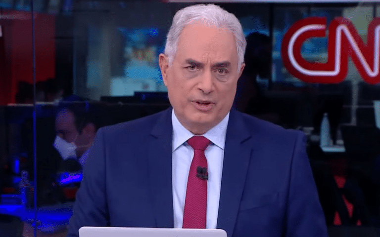 Foto do jornalista William Waack