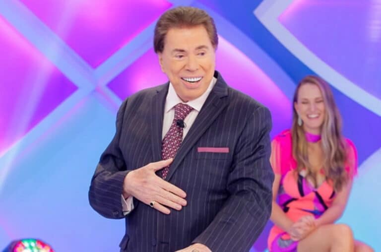 Foto do apresentador Silvio Santos