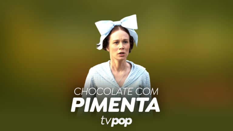 Arte da novela Chocolate com Pimenta