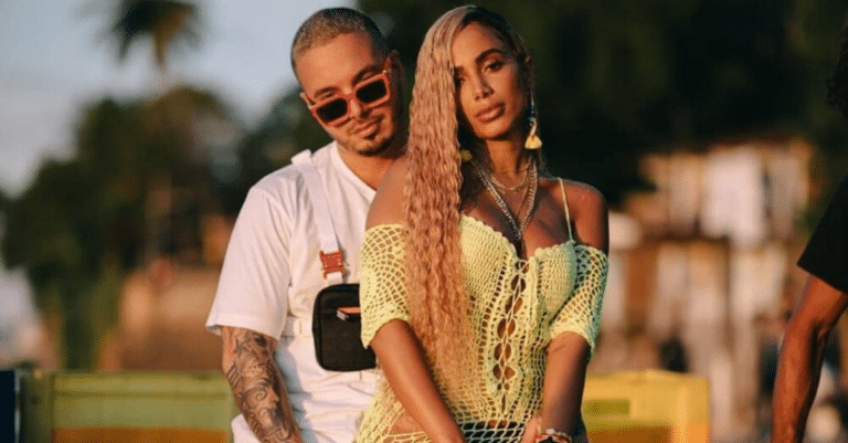 Foto de J Balvin e Anitta