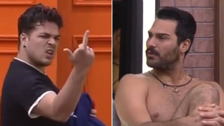 Imagem com montagem das fotos de Lucas Santos e Shayan Haghbin