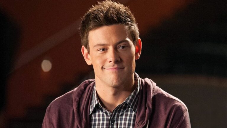 Foto do ator Cory Monteith, da série Glee