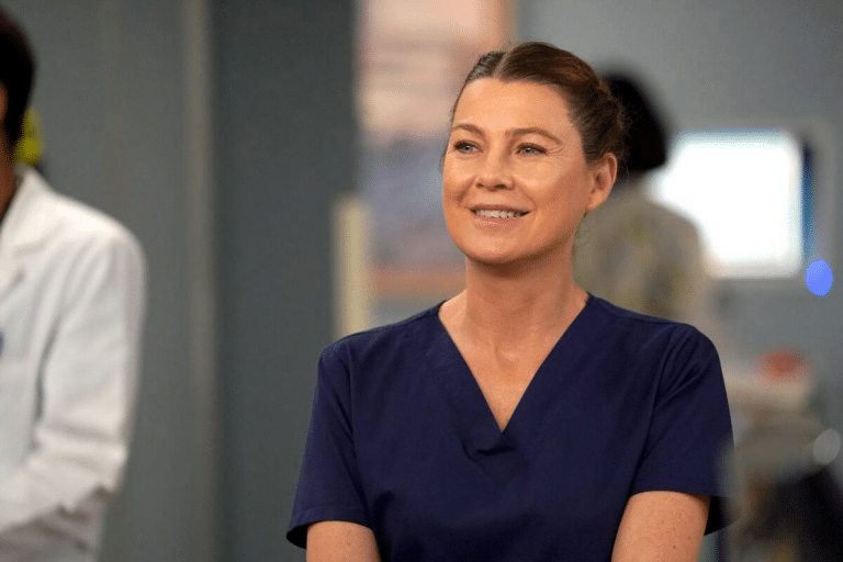 Foto da atriz Ellen Pompeo