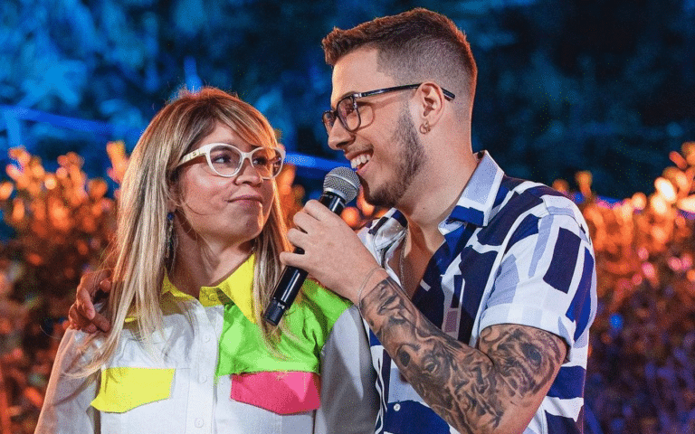 Foto de João Gustavo e Marília Mendonça