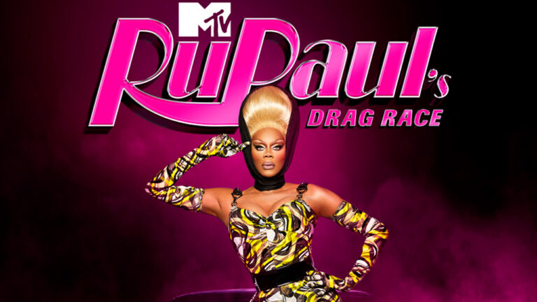 Imagem com foto de divulgação do reality RuPaul's Drag Race