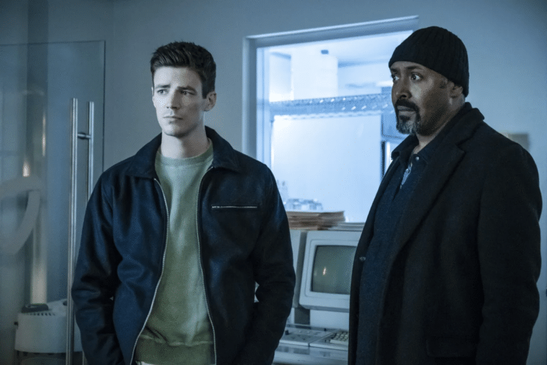 Foto de Grant Gustin e Jesse L. Martin