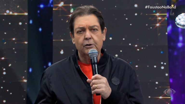 Foto do apresentador Faustão