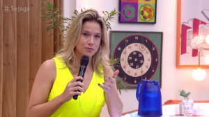 Foto da apresentadora Fernanda Gentil