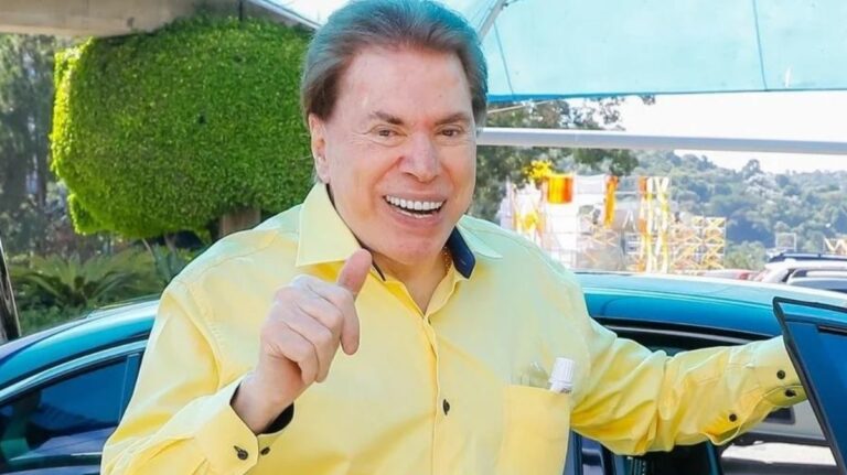 Foto do empresário Silvio Santos