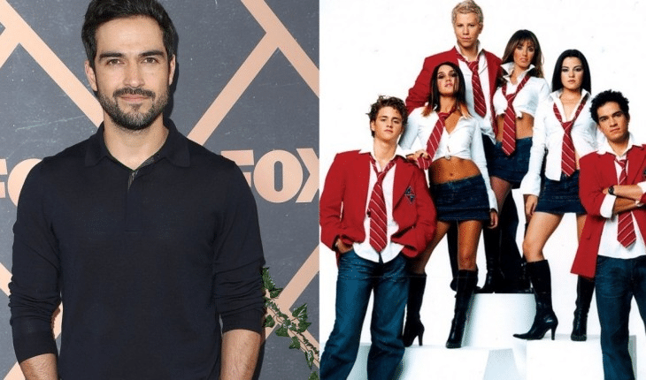 Foto de Alfonso Herrera e Grupo RBD