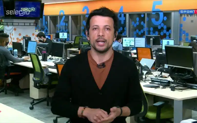 Foto de André Hernan, ex-repórter da Globo que se demitiu há quase um ano