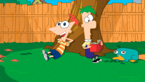 Foto de série Phineas e Ferb, da Disney