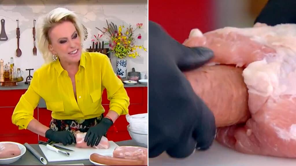 Ana Maria Braga compartilha montagem feita com risada dela