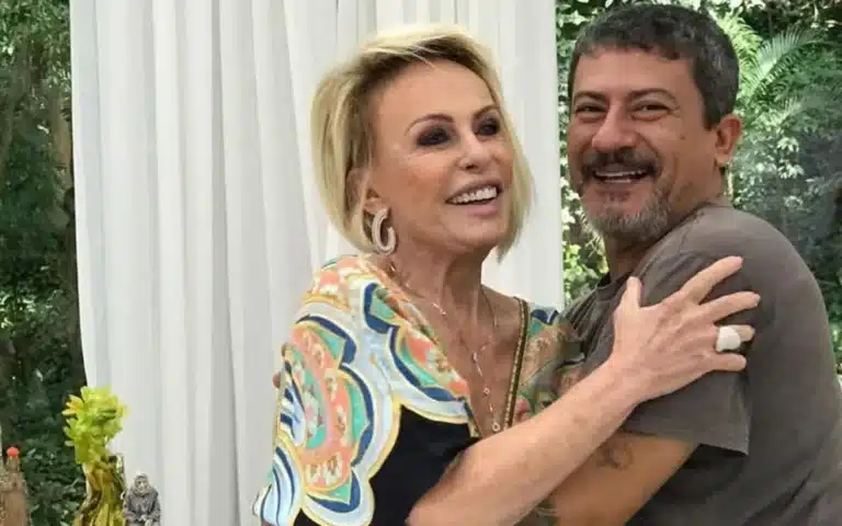 Foto de Ana Maria Braga e Tom Veiga