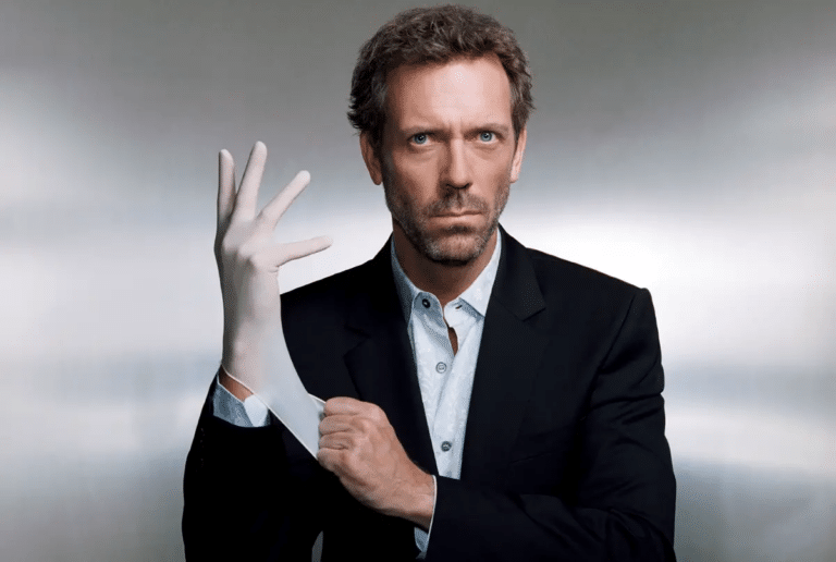 Foto de Hugh Laurie, o eterno Gregory House