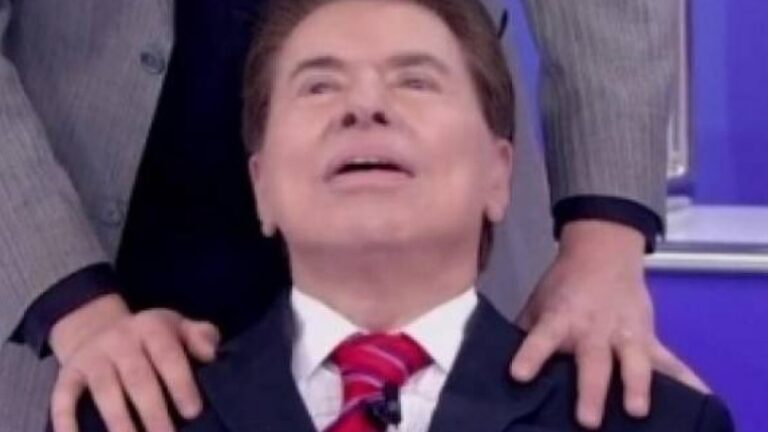 Foto do apresentador Silvio Santos