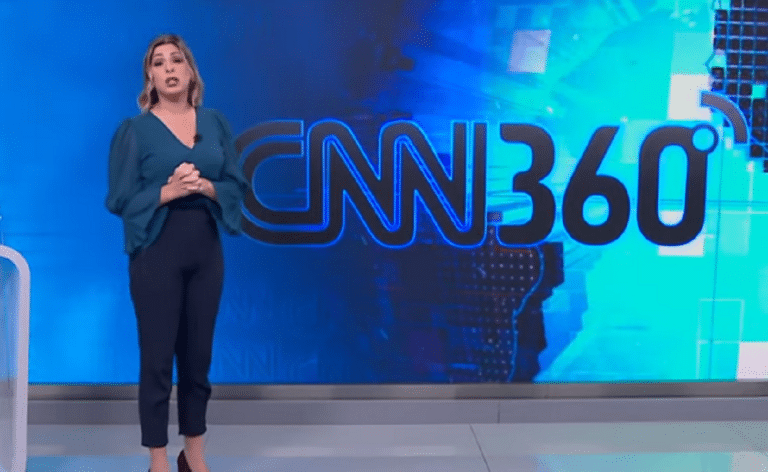 Foto de Daniela Lima na CNN Brasil