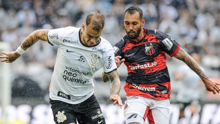 Foto do jogo entre Corinthians e Ituano pelo Paulistão