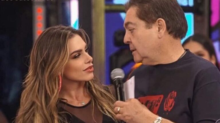 Foto de Erika Schneider, ex-participante de A Fazenda e Faustão