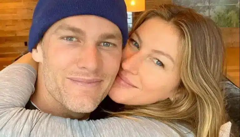 Foto de Gisele Bündchen e Tom Brady