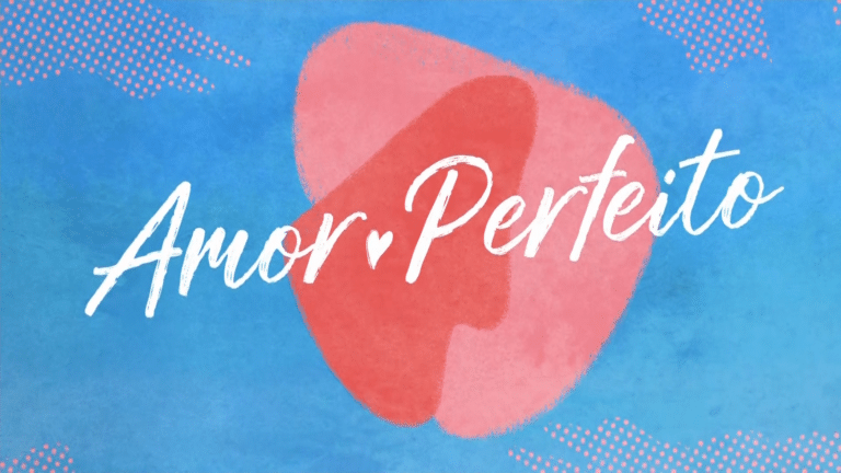 Imagem com logotipo da novela Amor Perfeito, da Globo