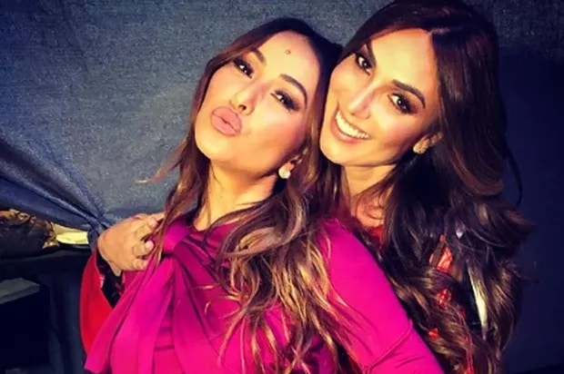 Foto de Nicole Bahls e Sabrina Sato