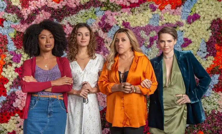 Foto do elenco da novela Todas as Flores