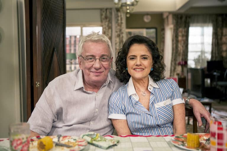 Foto de Marieta Severo e Marco Nanini