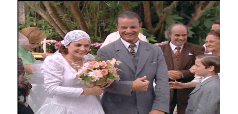 Márcia e Timóteo fazem barraco no casamento, mas terminam se casando em Chocolate com Pimenta