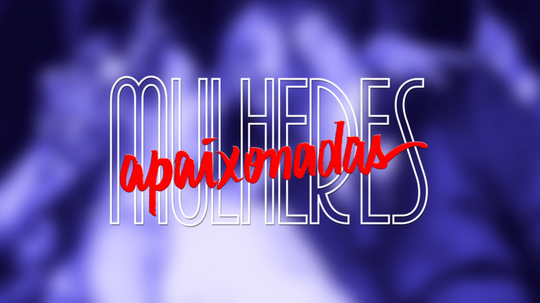 Imagem com logotipo da novela Mulheres Apaixonadas