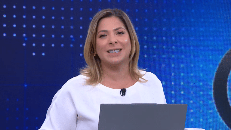 Imagem com foto da apresentadora Daniela Lima