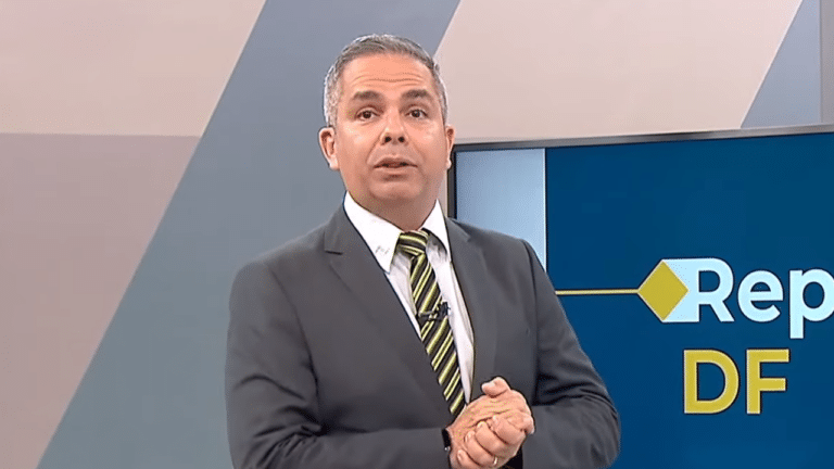 Imagem com foto do apresentador Giulianno Cartaxo, que foi demitido da TV Brasil