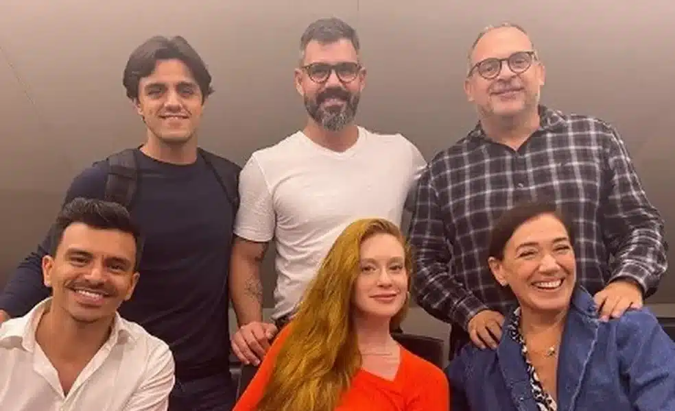 Foto de elenco da Globo para Fuzuê