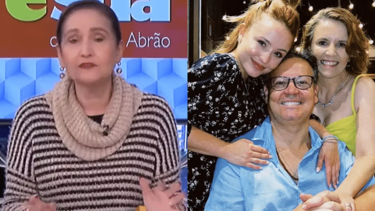 Foto de Sonia Abrão e família de Larissa Manoela