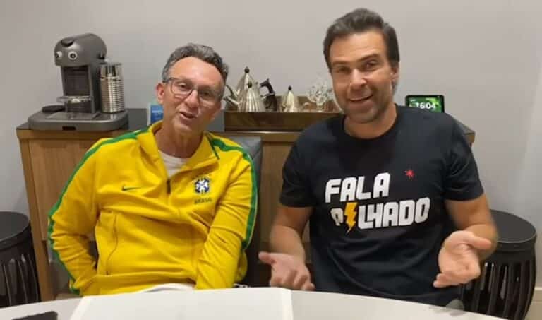 Foto de Craque Neto e Pilhado