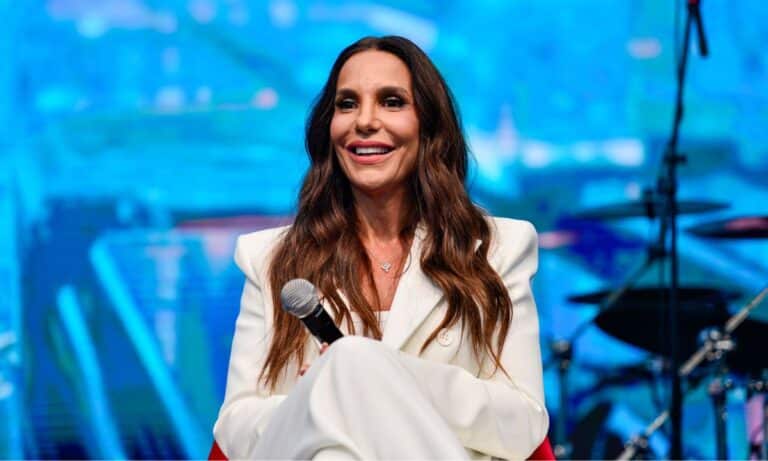 Foto da apresentadora Ivete Sangalo