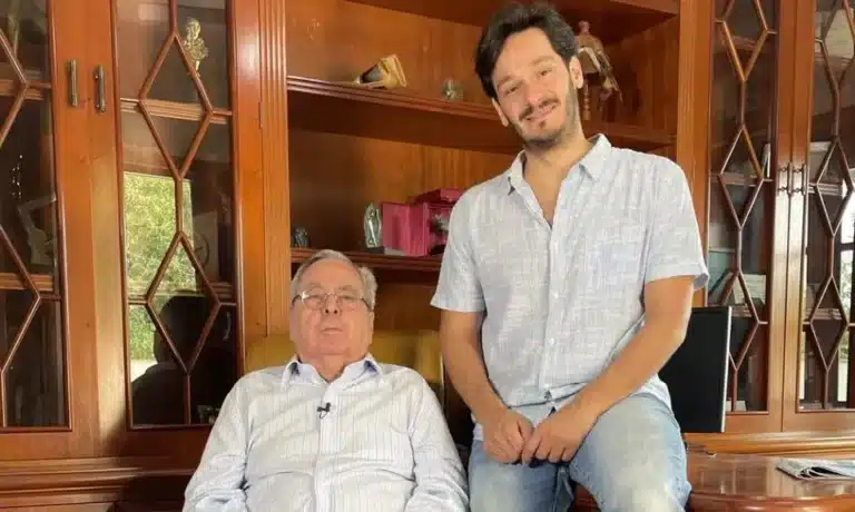 Foto de Benedito Ruy Barbosa e Bruno Luperi