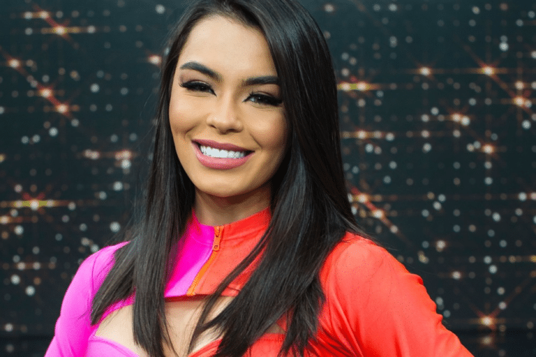 Foto Bia Michelle, ex-bailarina Faustão