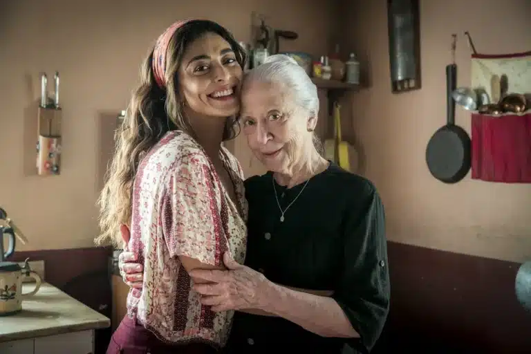 Foto de Juliana Paes e Fernanda Montenegro