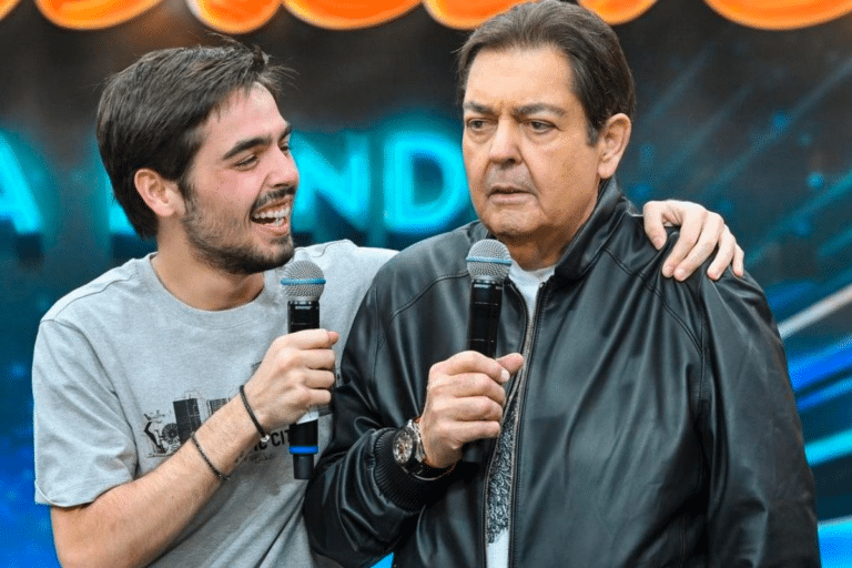 Foto de João Silva e Faustão